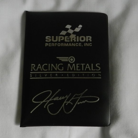 Nascar Superior Performance Racing Metal Card 1991 Silver Ed. Harry Grant #963 - Picture 3 of 3